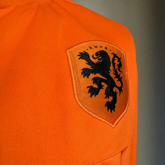 NIKE NETHERLANDS KNVB ACADEMY PRO KNIT SOCCER JACKET Medium Track Futbol - Picture 4 of 7